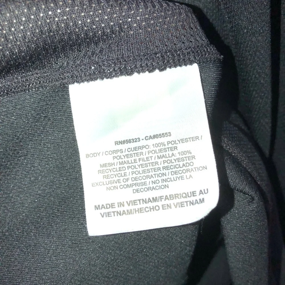 NIKE DRI-FIT Reflective Mesh Back Vent Scoop Neck Tagless Athletic Tank Top NEW! - Picture 9 of 10
